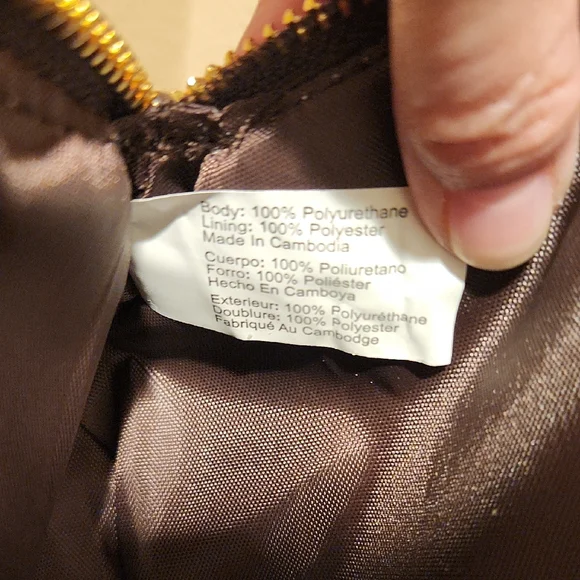 Steve Madden Dark Brown Clutch NIB - Picture 6 of 6